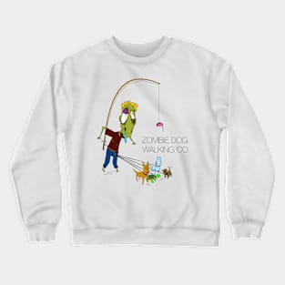 Zombie Dog Walking Co. Crewneck Sweatshirt